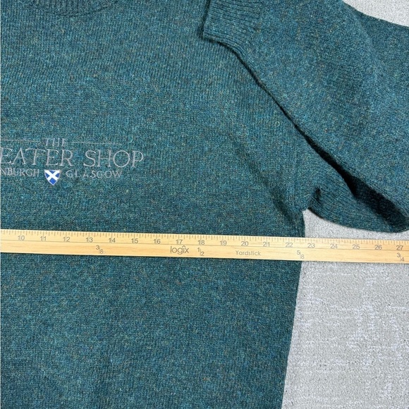 Vintage The Sweater Shop Pure New Wool Made in the UK Crew Neck Sweater - Picture 5 of 7